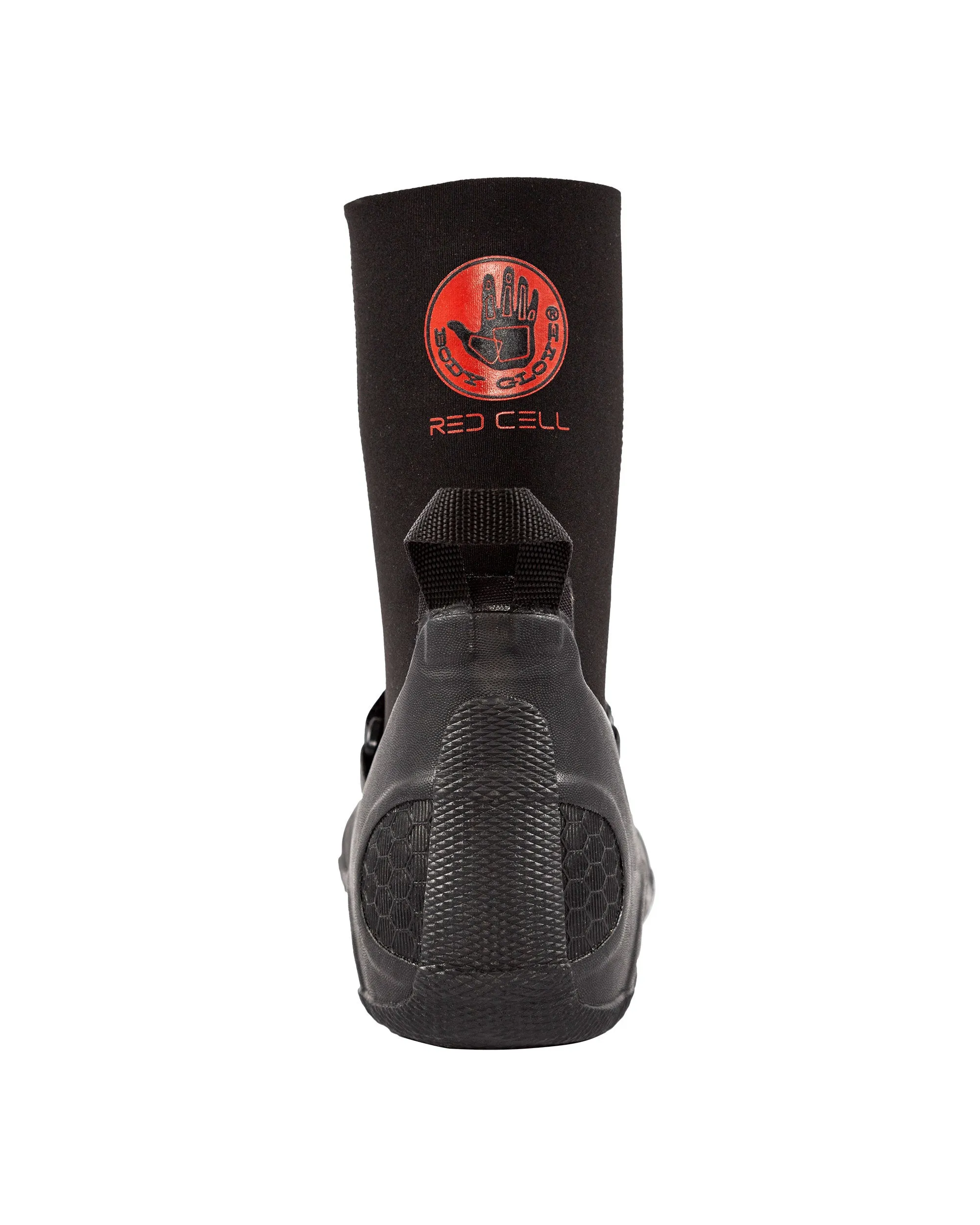 8mm Red Cell Bootie - Black