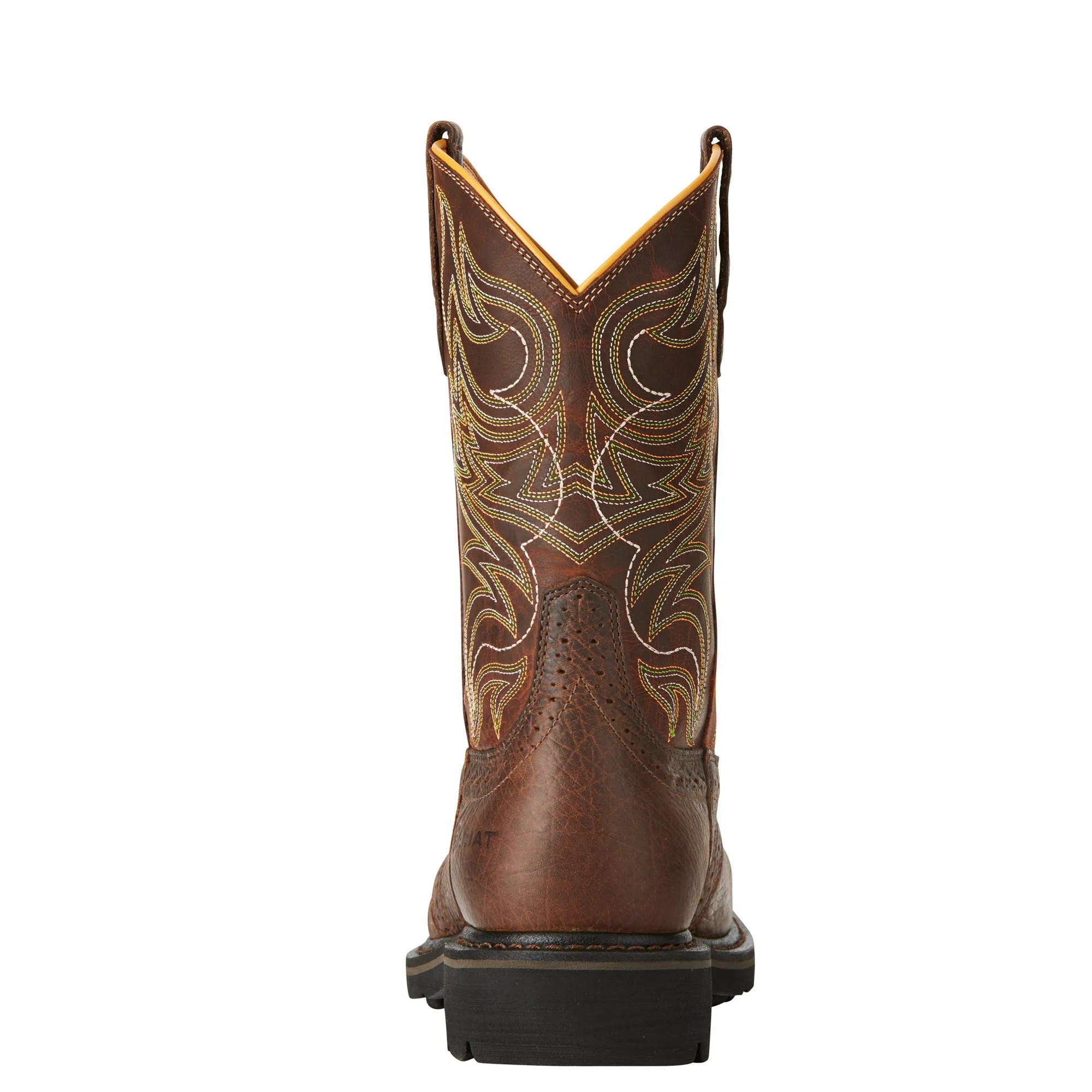 Ariat Mens Sierra Shadowland Steel Toe Work Boot Mesa Brown