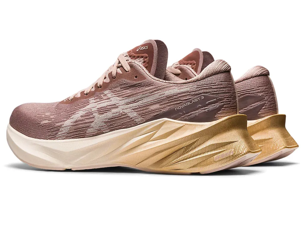 Asics Womens Novablast 3- Fawn/Mineral Beige (1012B288-702)