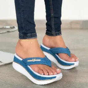 Casual Platform Slippers