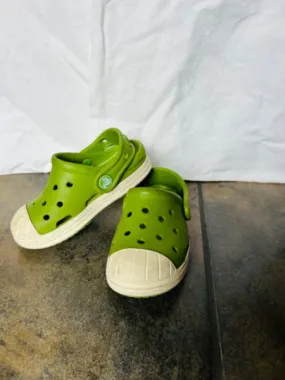 Crocs, green, size c8, Shoes 8 (Toddler:2-4yr)