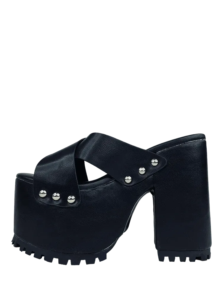 Eclipse Black Sandal
