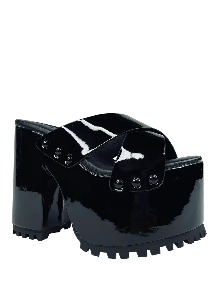 Eclipse Black Sandal