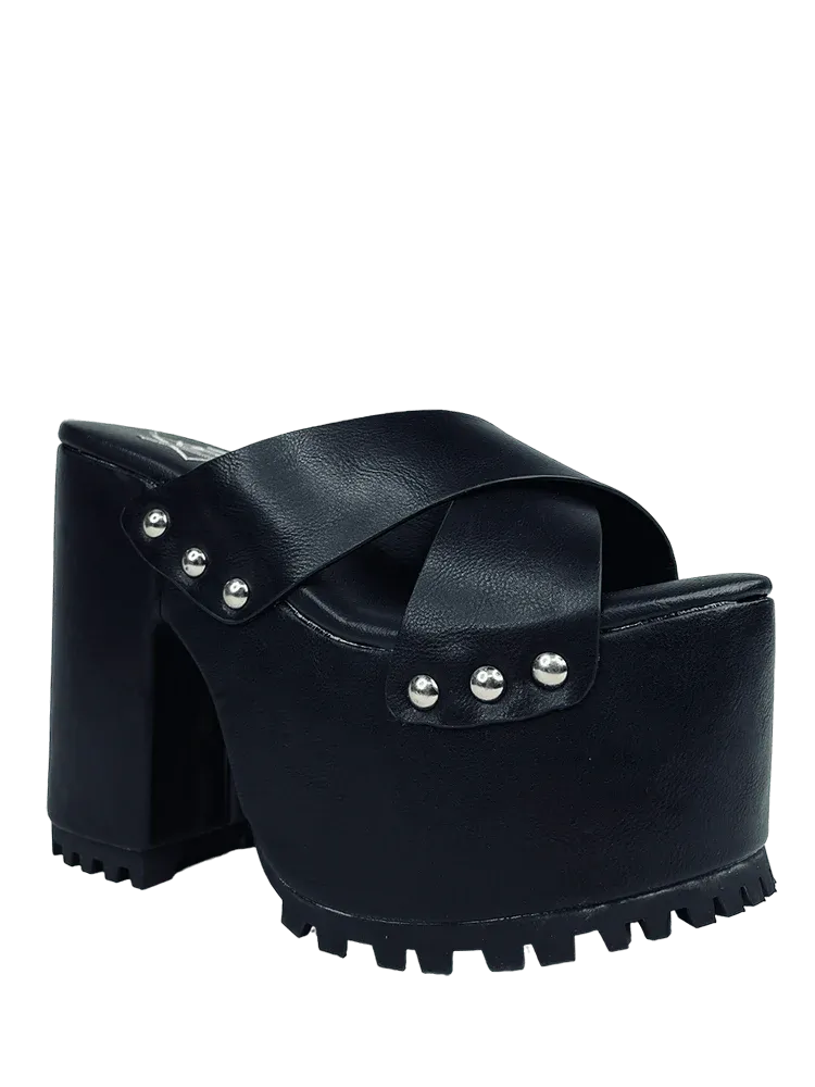 Eclipse Black Sandal