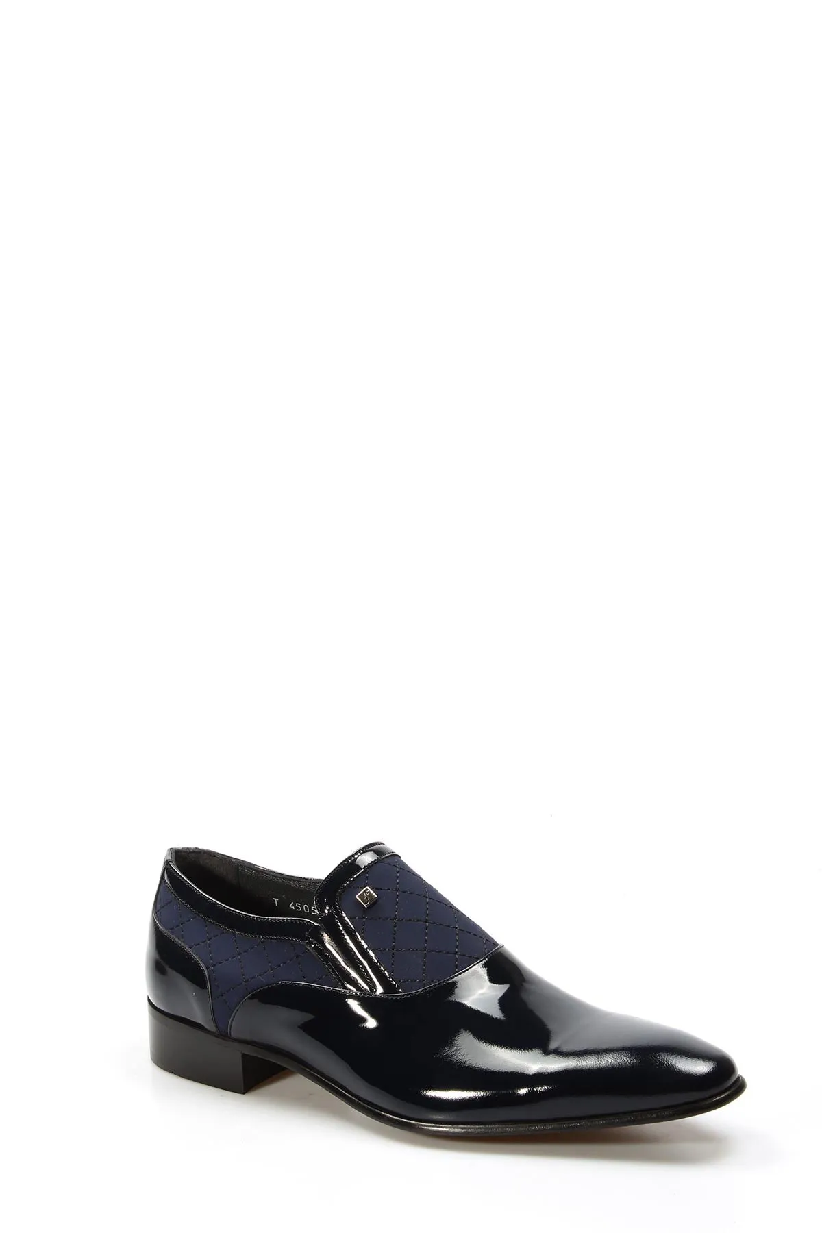 FST Genuine Leather Men's Classic Shoes 278MA4505 Black Navy - Asheville
