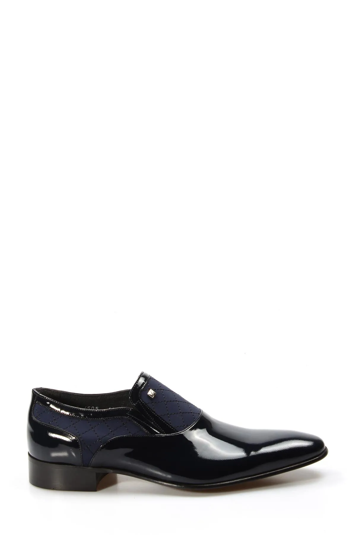FST Genuine Leather Men's Classic Shoes 278MA4505 Black Navy - Asheville