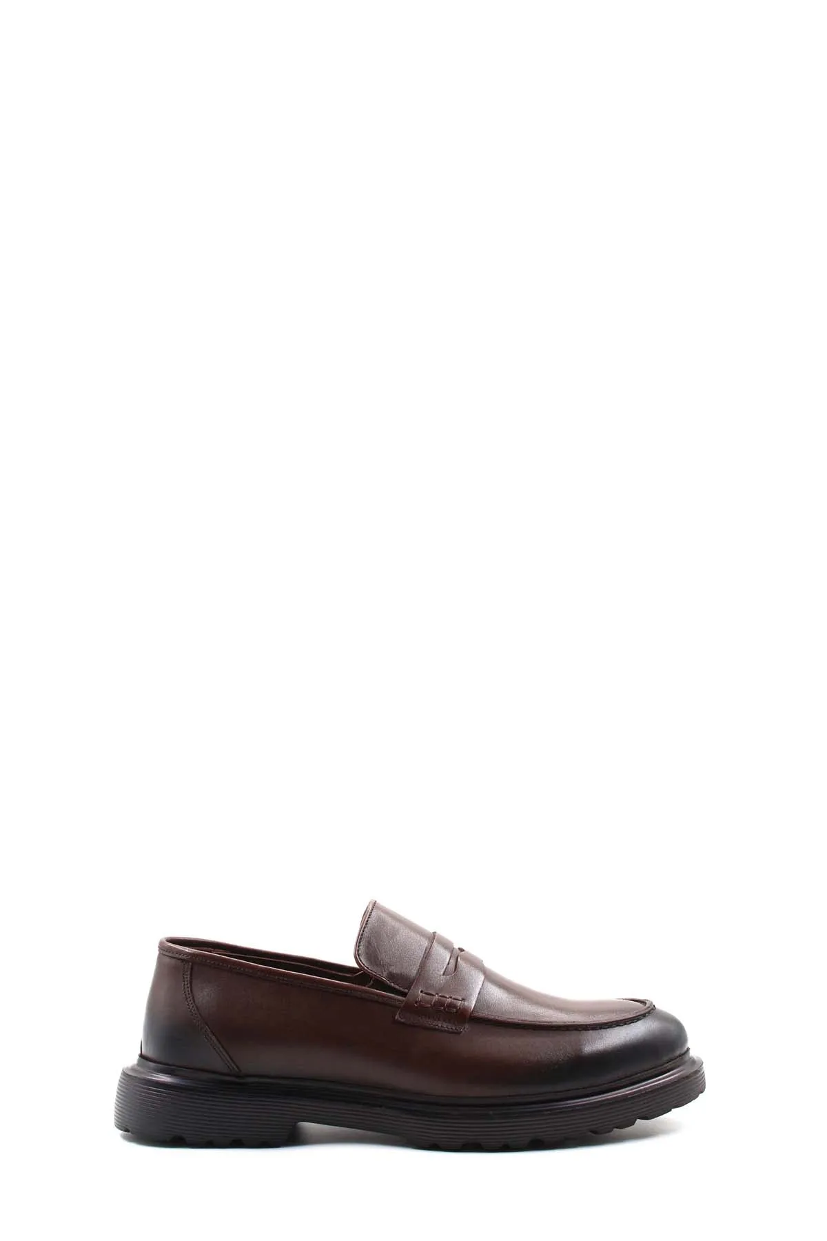 FST Genuine Leather Men's Classic Shoes 741MA506E30 Brown - Leicester