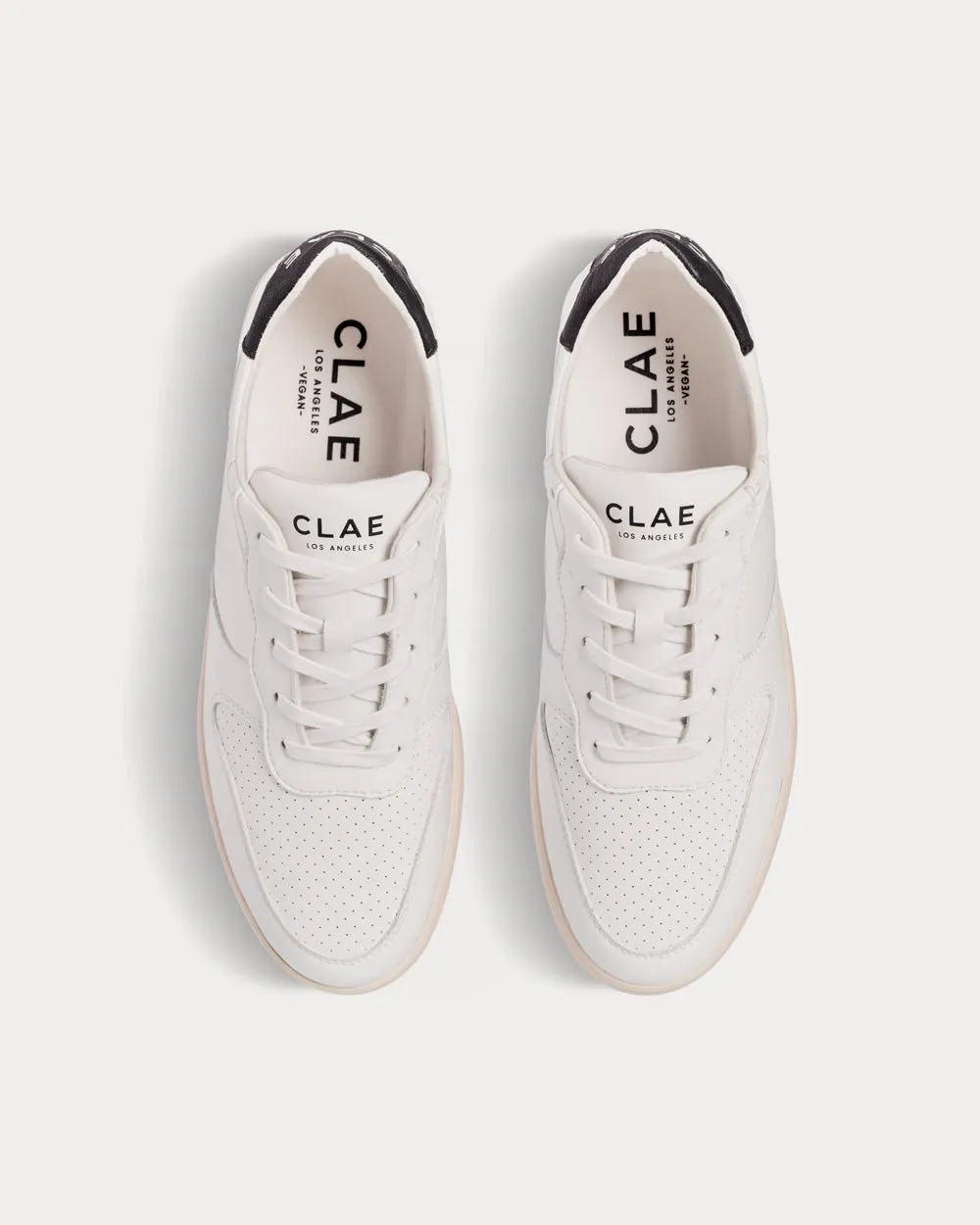 Malone Vegan White Low Top Sneakers