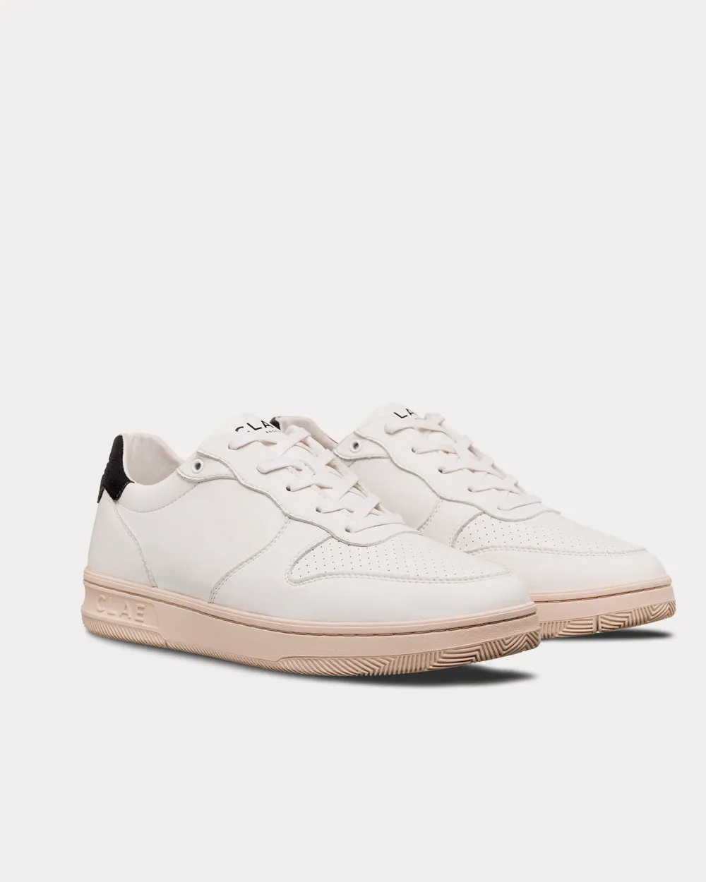Malone Vegan White Low Top Sneakers