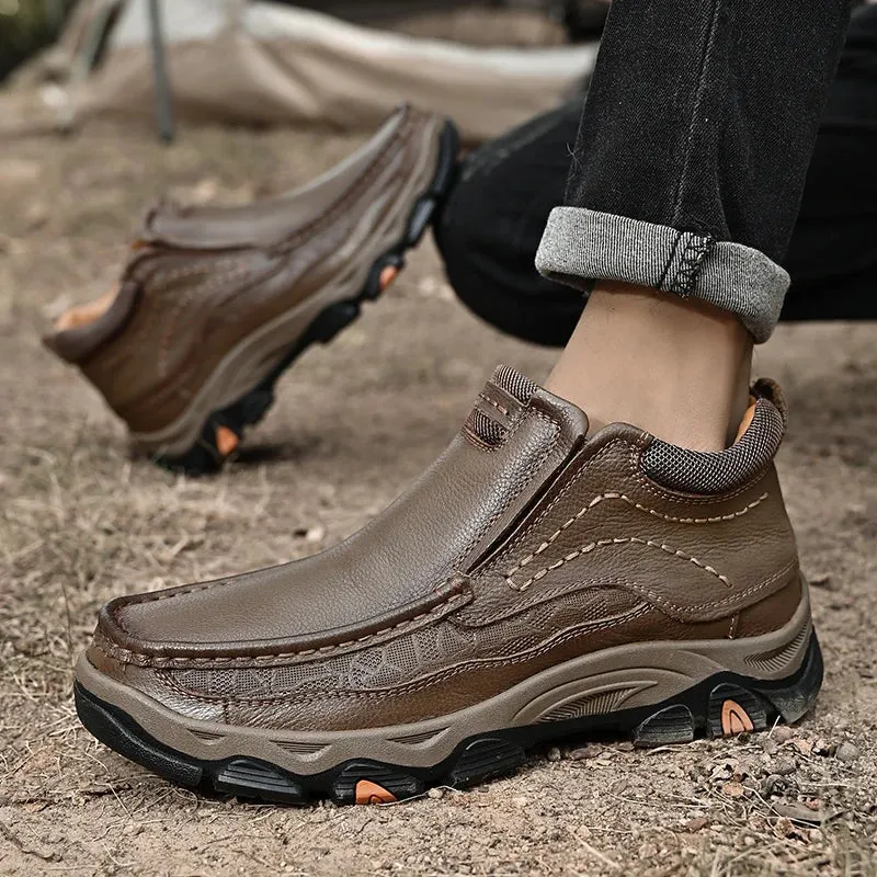 Mitchell Shoes Men's Ankle Outdoor Trekking  Leather Boot