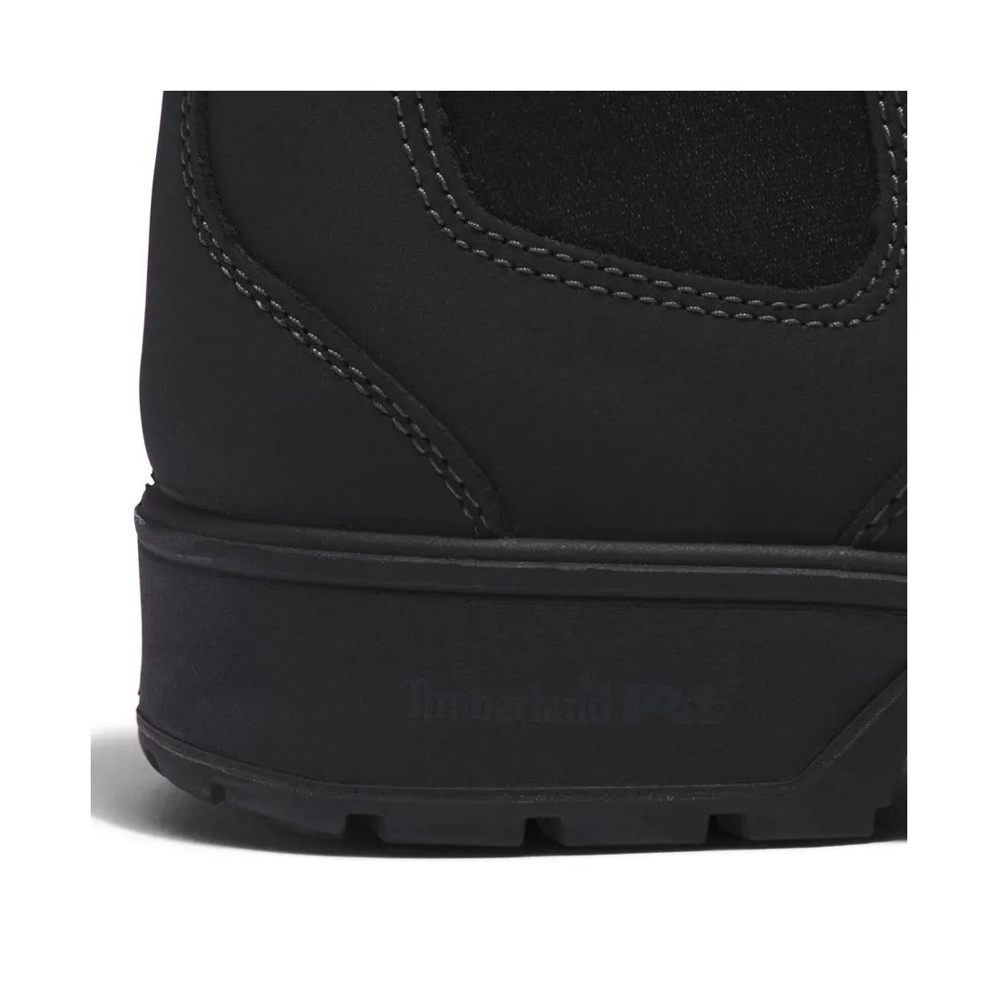 Nashoba Composite-Toe Chelsea Work Boot Black