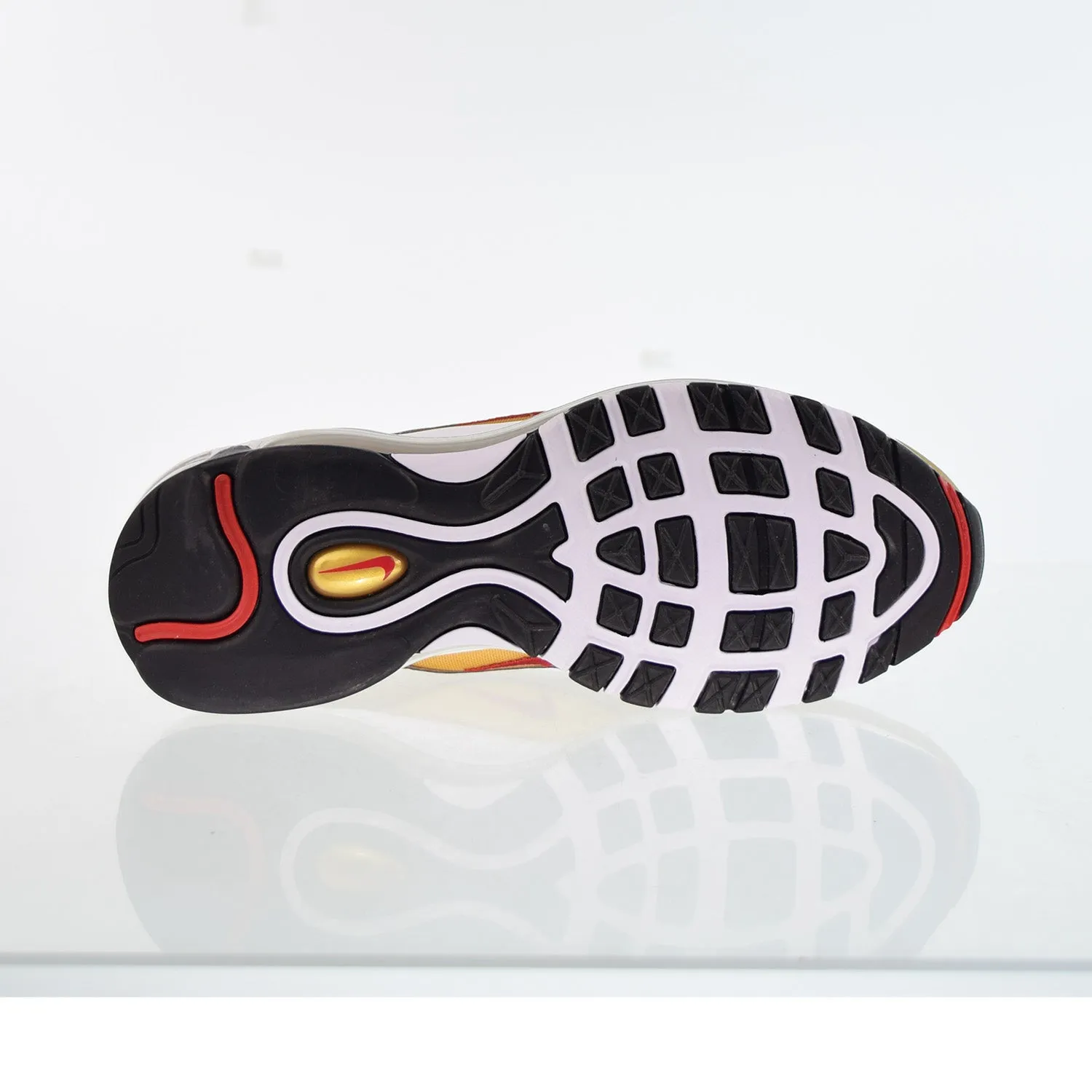 Nike Air Max 97 (GS) Big Kids' Shoes Metallic Gold-Black