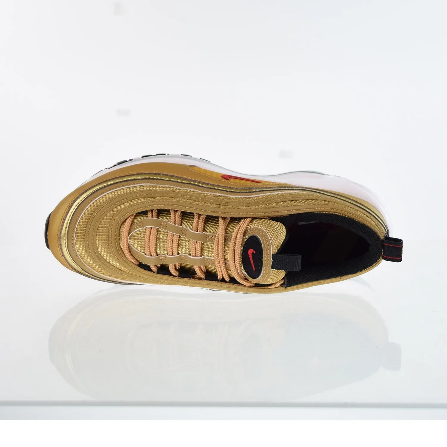 Nike Air Max 97 (GS) Big Kids' Shoes Metallic Gold-Black