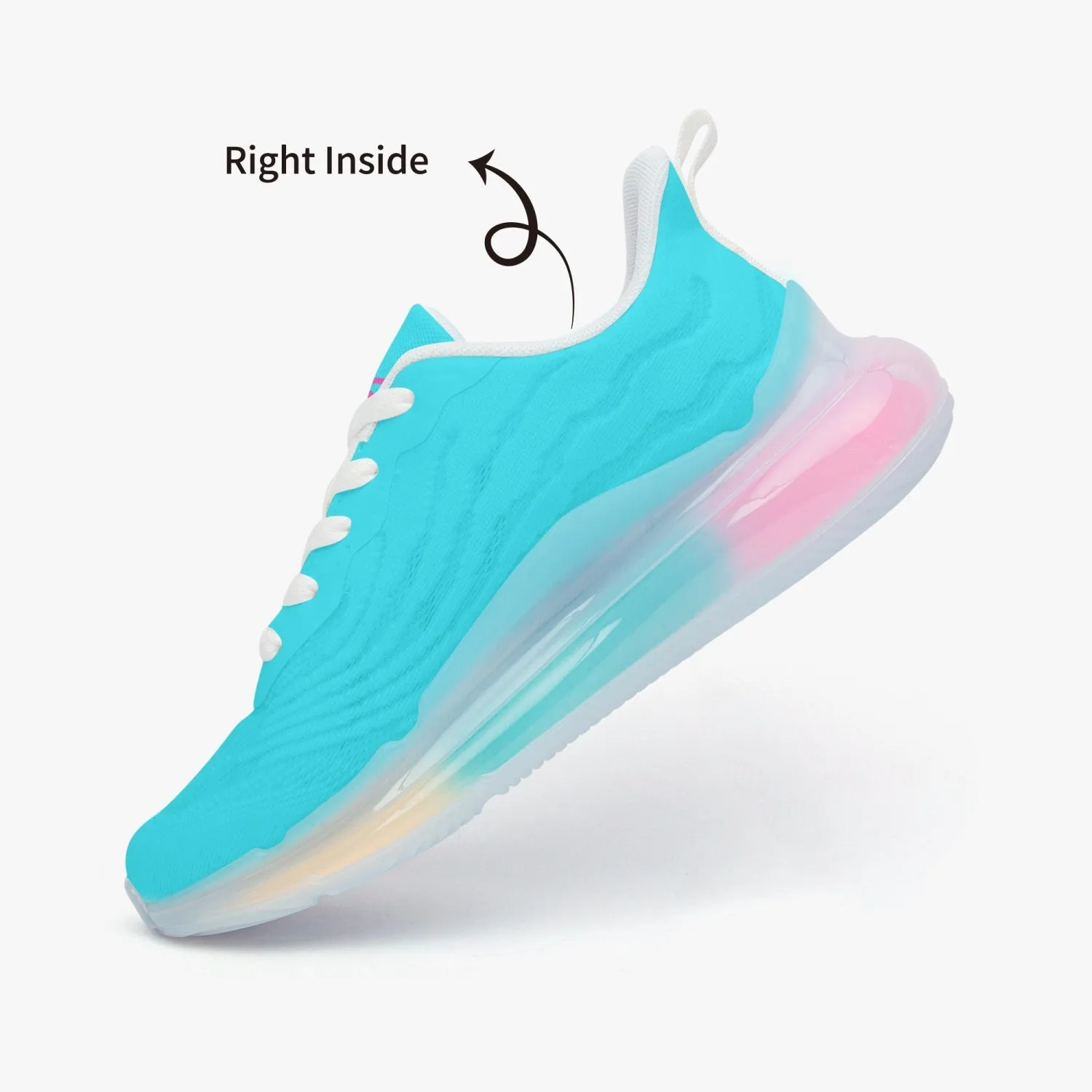 Officially Sexy Turquoises Blue Lightweight Air Cushion Sneakers