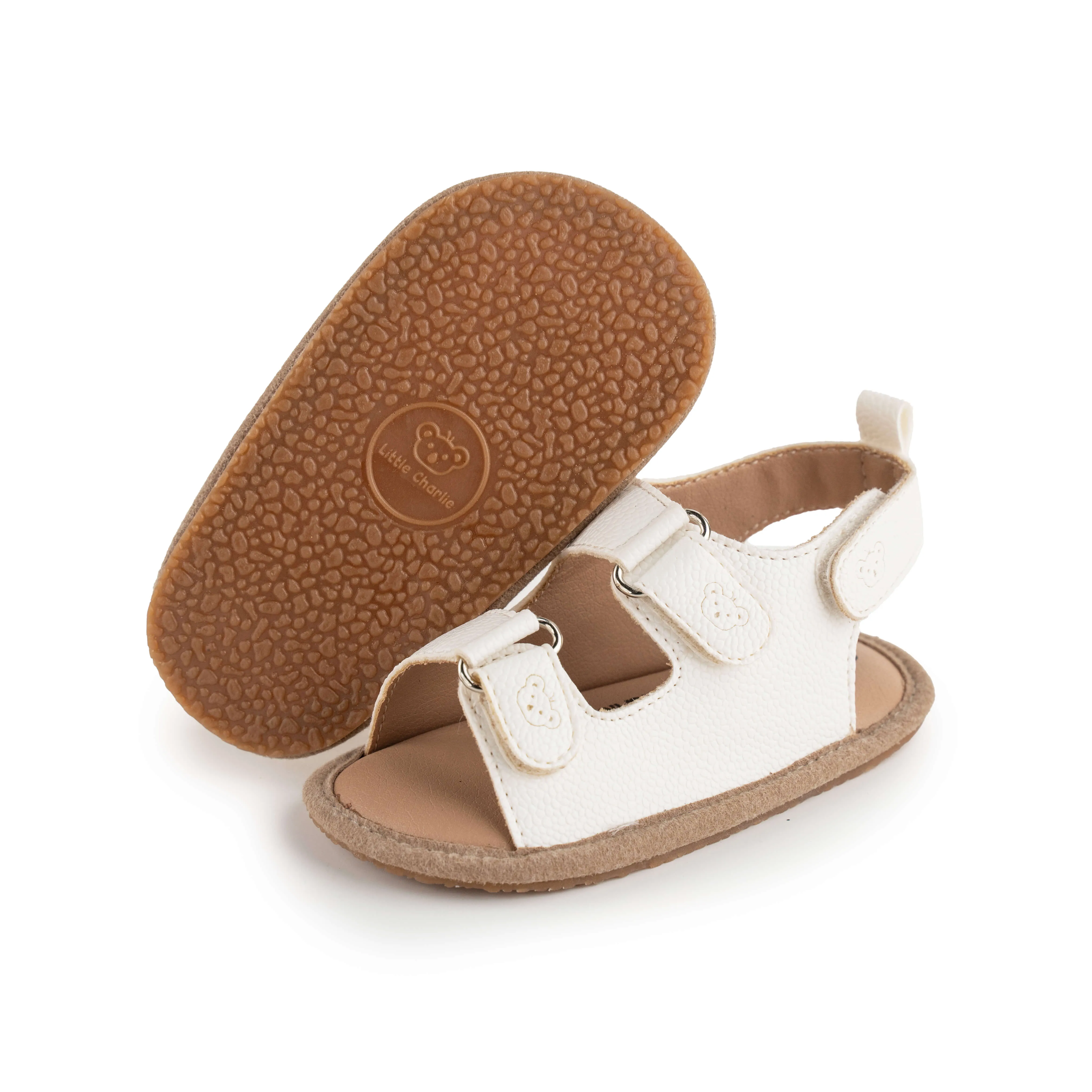 Quinn Soft Sole Sandals - White