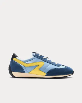 Retro Runner Slim Mesh Denim Blue Low Top Sneakers