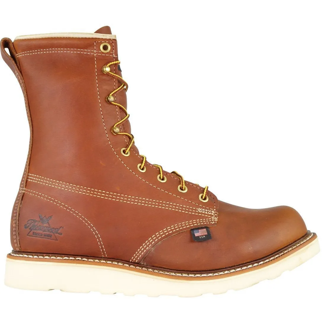 Thorogood Men's USA Made Amer. Heritage 8" Steel Toe Wedge Work Boot 804-4364
