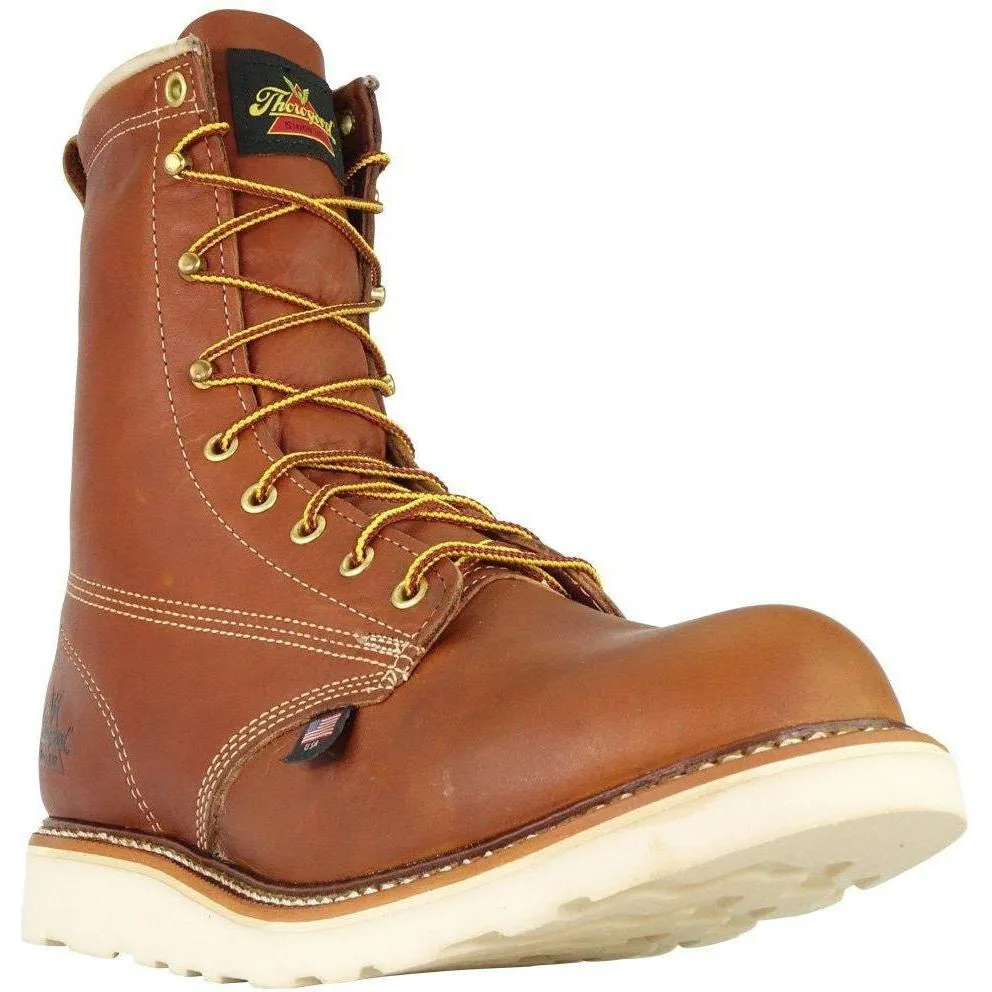 Thorogood Men's USA Made Amer. Heritage 8" Steel Toe Wedge Work Boot 804-4364