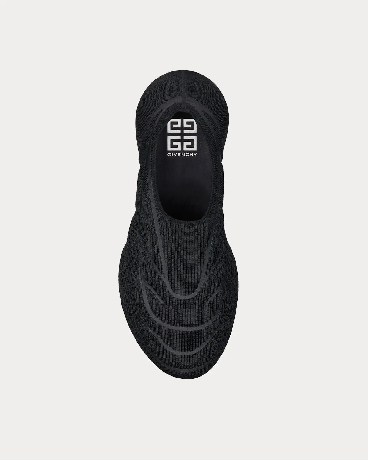 TK-360  Mesh Black Slip On Sneakers