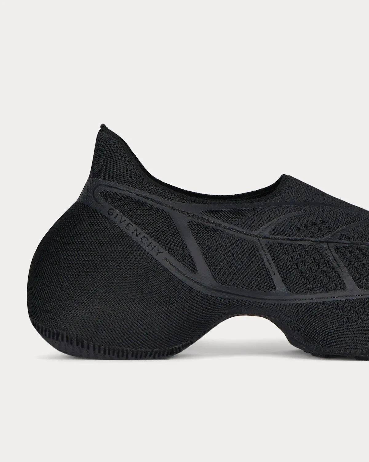 TK-360  Mesh Black Slip On Sneakers
