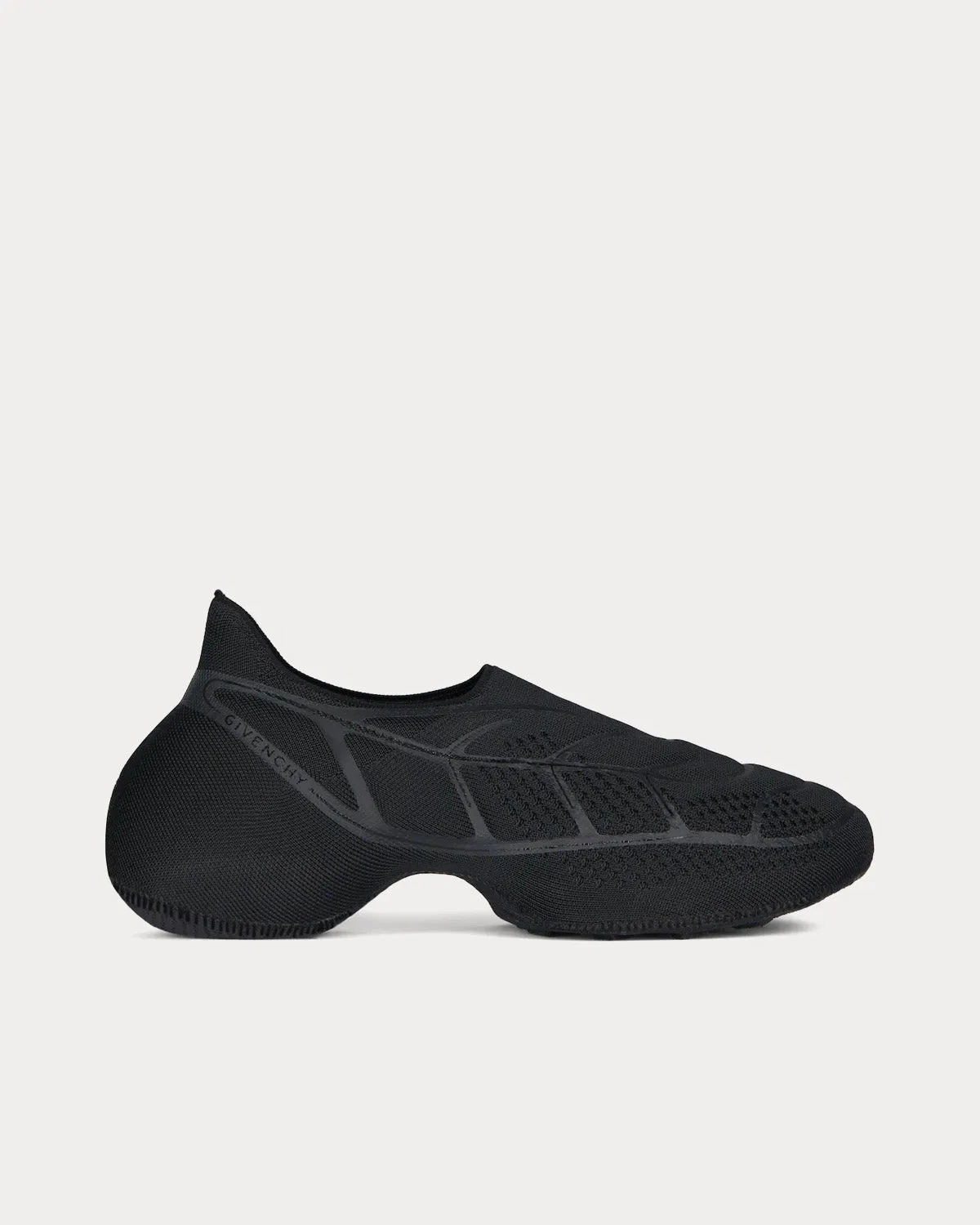 TK-360  Mesh Black Slip On Sneakers