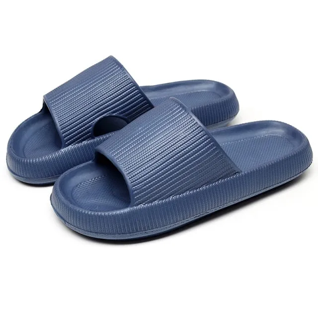 Unisex Platform Slides