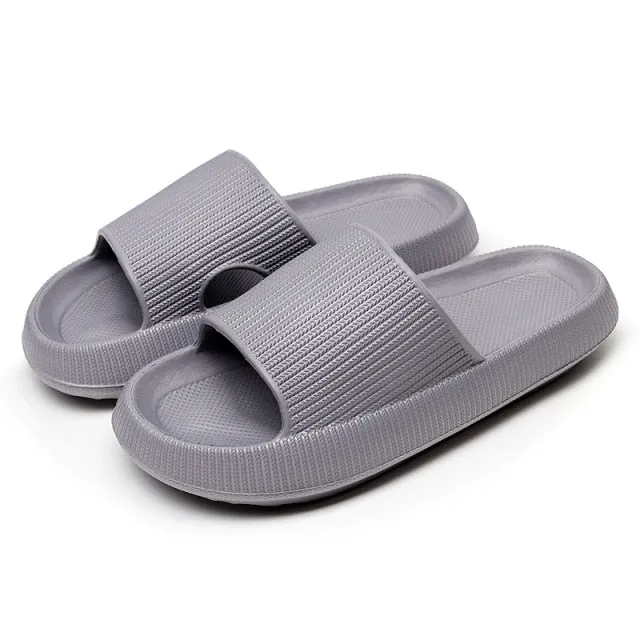 Unisex Platform Slides