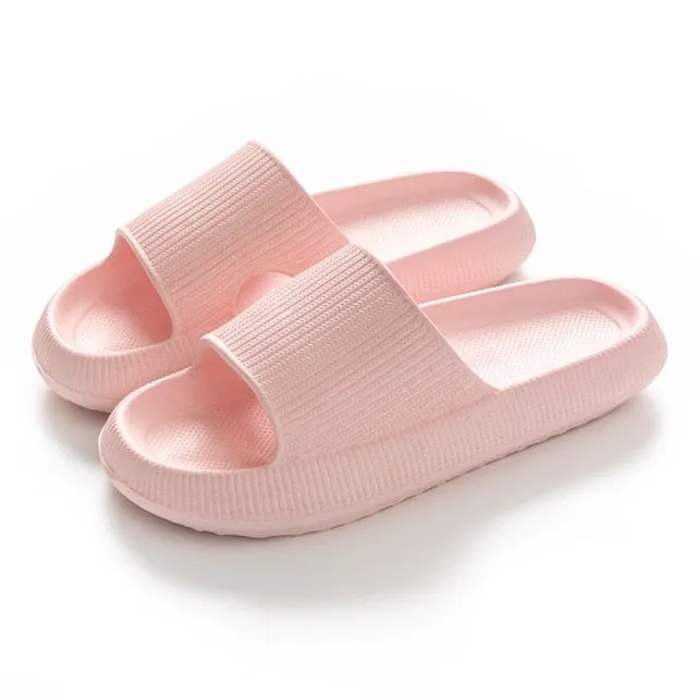 Unisex Platform Slides